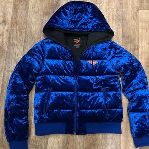 NWT PONY VELVET JACKET